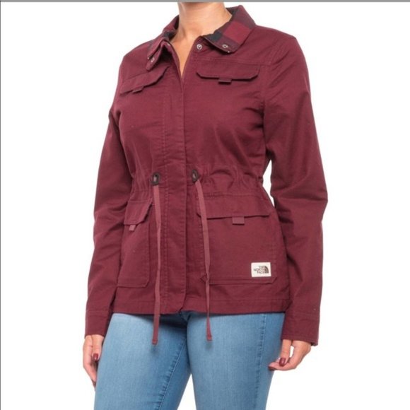 The North Face Jackets & Blazers - NWT NORTH FACE Utility Jacket Deep Garnet XL